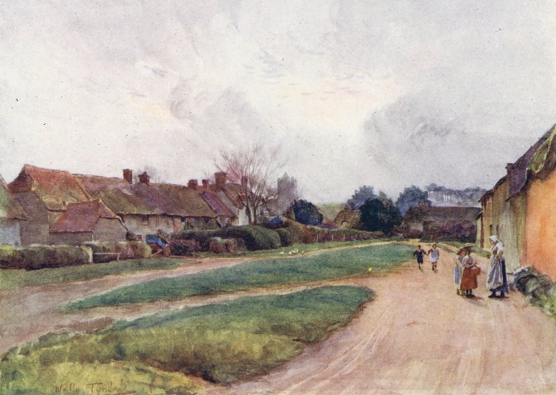 Wessex: Ull (färglitografi) av Walter Frederick Roofe Tyndale
