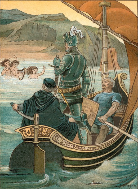 Detta är Port of Rest från Troublous Toyle av Walter Jenks Morgan