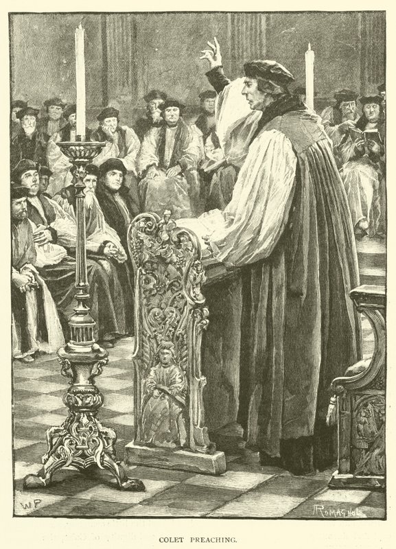 Colet predikar av Walter Paget