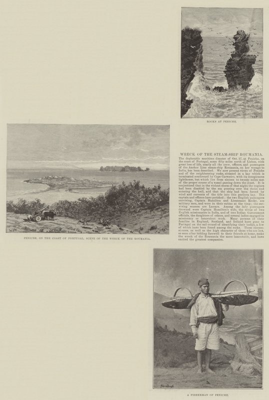 Peniche i Portugal av Walter Paget