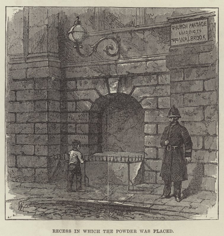 Försöket att spränga Mansion House av Walter Paget