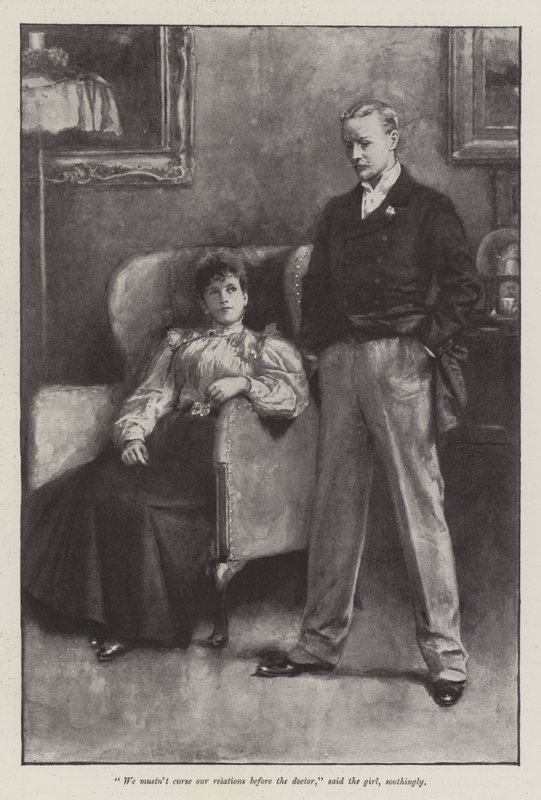Det andra huset, av Henry James av Walter Paget