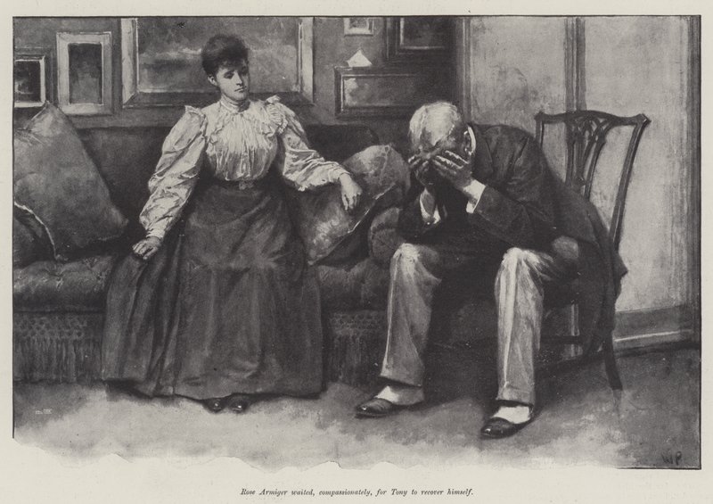 Det andra huset, av Henry James av Walter Paget