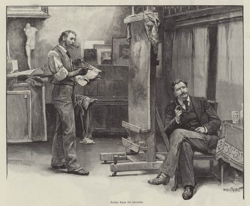 Jakten på den älskade, av Thomas Hardy av Walter Paget