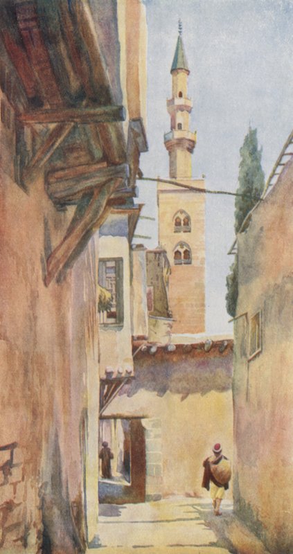 Damaskus: Jesu Minaret av Walter Spencer Stanhope Tyrwhitt