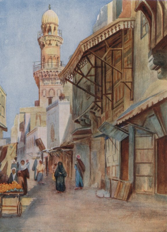 Sultan Bibars moské, Kairo av Walter Spencer Stanhope Tyrwhitt