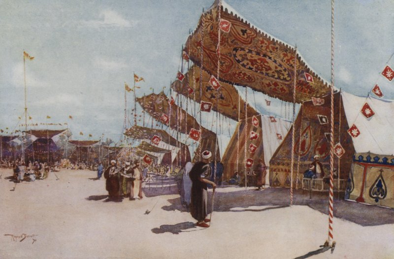 Mässan, Moolid El Ahmadee, Kairo av Walter Spencer Stanhope Tyrwhitt