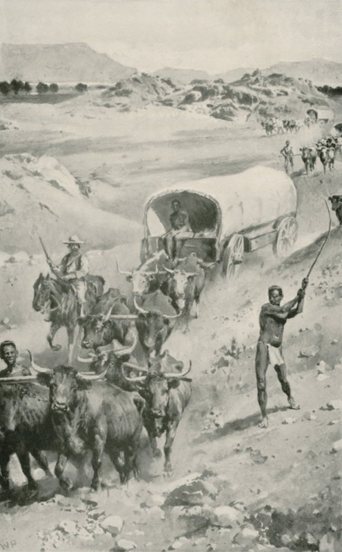 Den stora boervandringen till Natal 1835-36 av Walter Stanley Paget
