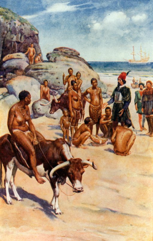 Portugiserna och Hottentotarna av Walter Stanley Paget
