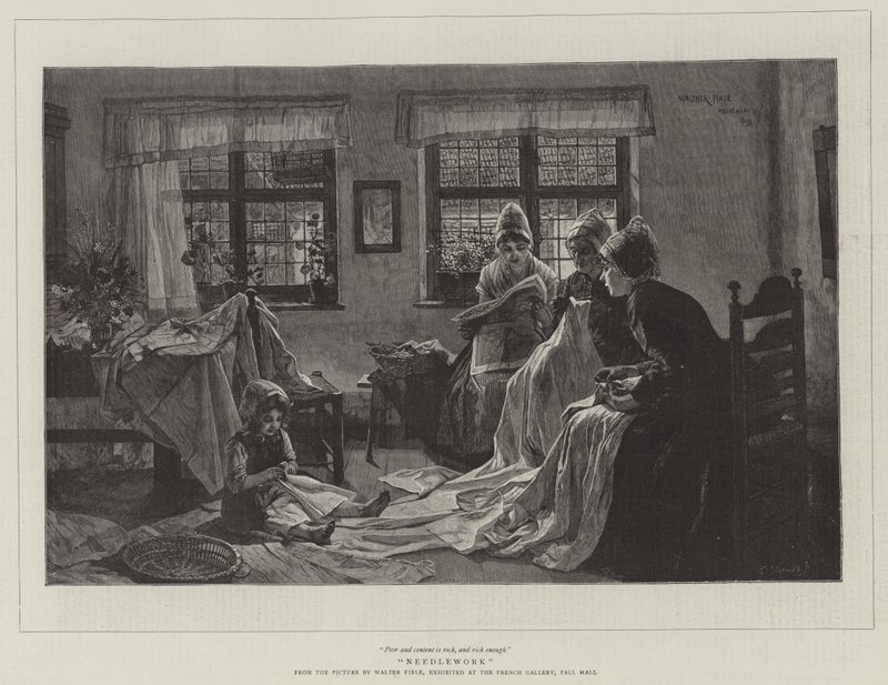 Handarbete av Walther Firle