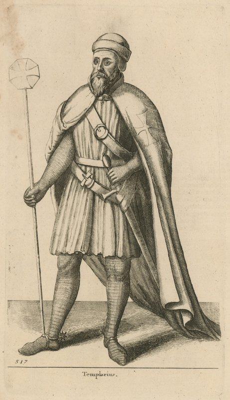 Tempelherre av Wenceslaus Hollar