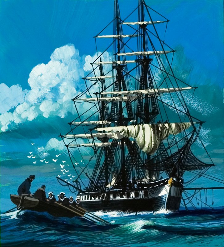 Challenger-expeditionen på 1870-talet av Wilf (20th century) Hardy