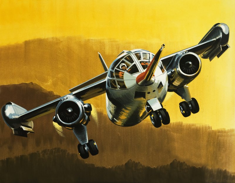 Dornier DO 31E av Wilf (20th century) Hardy