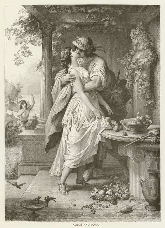 Alexis och Dora av Wilhelm von Kaulbach