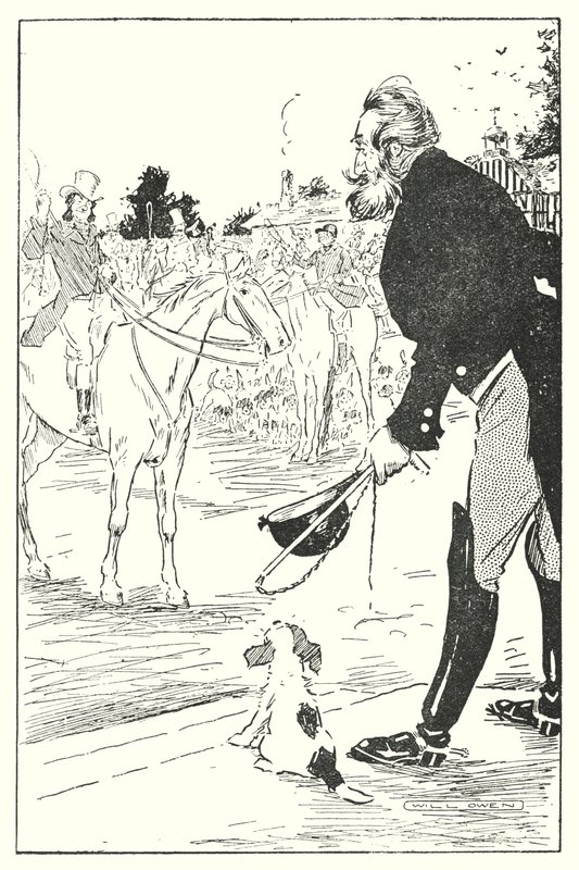 Florac i Top-boots och buckskin (litho) av Will Owen