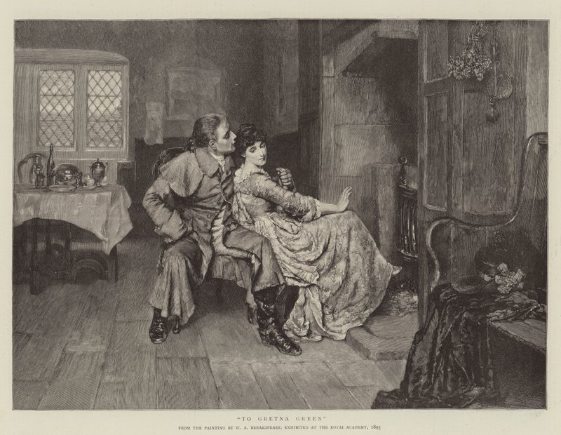 Till Gretna Green av William A. Breakspeare