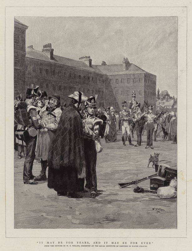 Det kan vara i åratal, och det kan vara för alltid av William Barnes Wollen