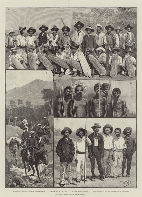 Skisser från North Queensland av William Barnes Wollen