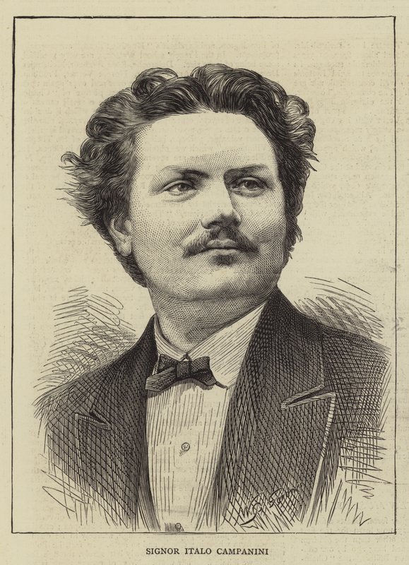 Herr Italo Campanini av William Biscombe Gardner