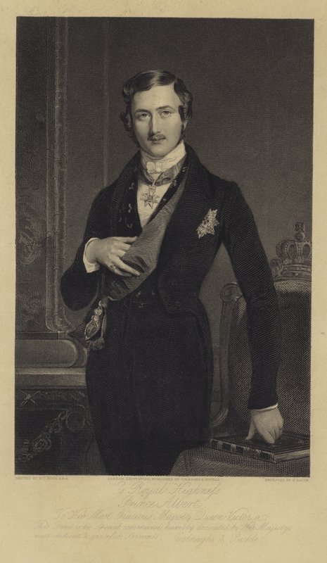 Porträtt av Albert, Prinsgemalen av William Charles Ross