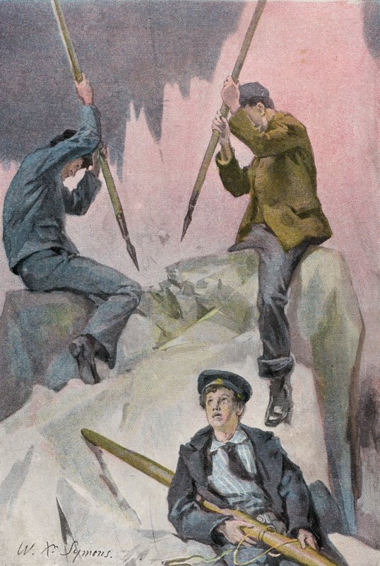 Illustration för Peter The Whaler av William Christian Symons
