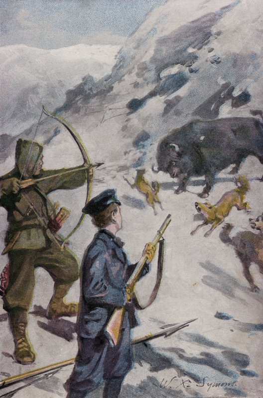 Illustration för Peter The Whaler av William Christian Symons