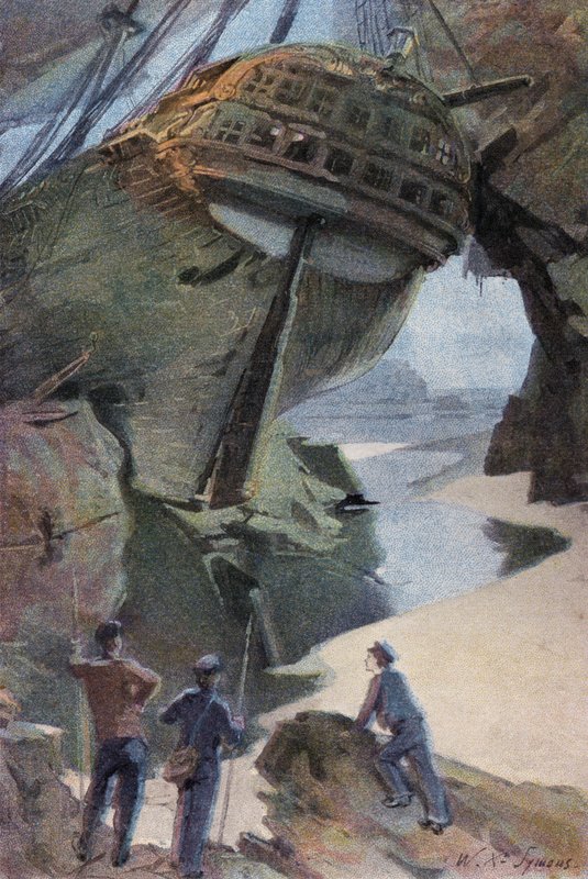 Illustration för Peter The Whaler av William Christian Symons