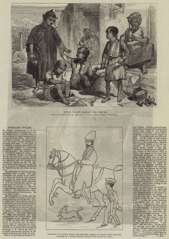 Det afghanska kriget av William Crimea Simpson