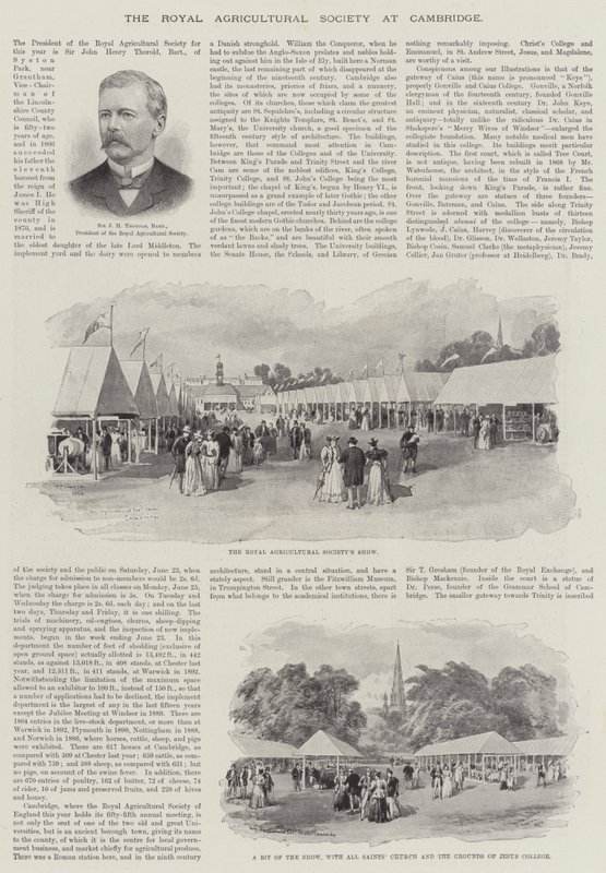 Royal Agricultural Society i Cambridge av William Crimea Simpson