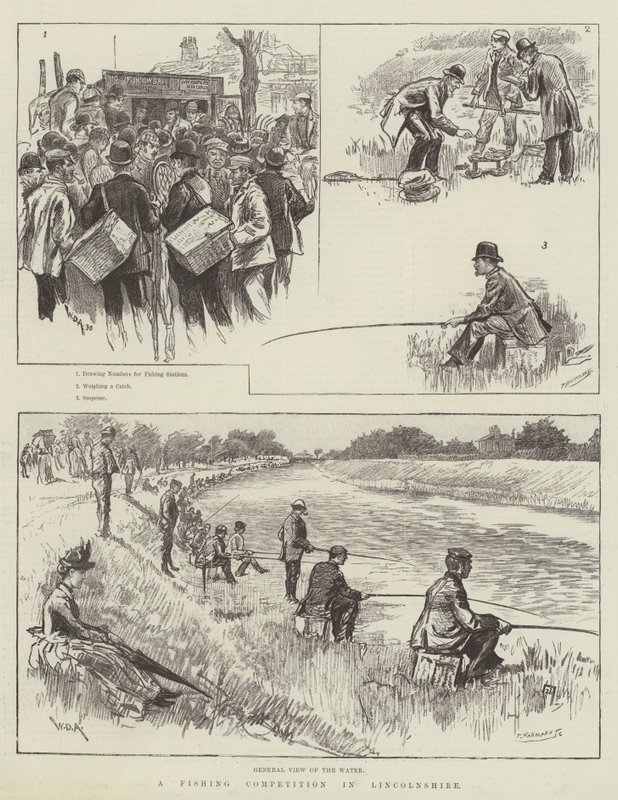 En fisketävling i Lincolnshire av William Douglas Almond