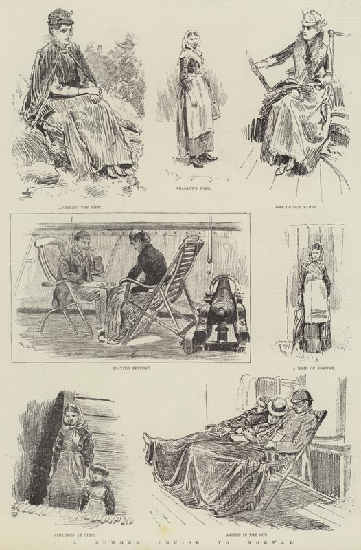 En sommarkryssning till Norge av William Douglas Almond