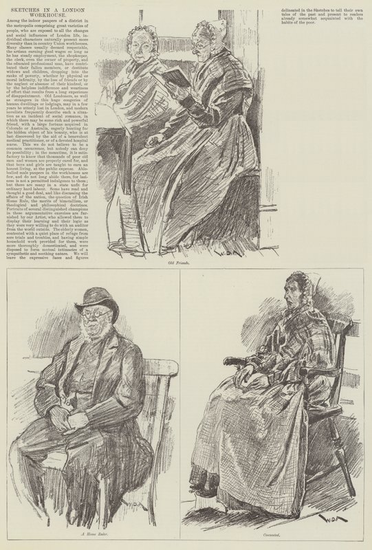 Skisser i ett London Workhouse av William Douglas Almond