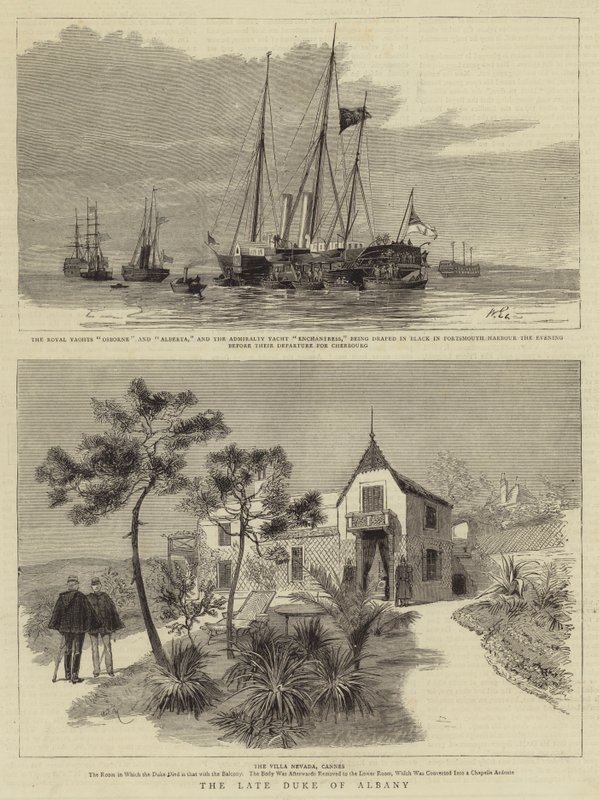 Den framlidne hertigen av Albany av William Edward Atkins