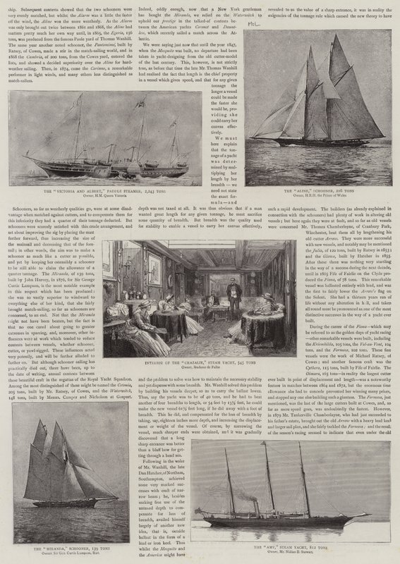 Yachting, förr och nu av William Edward Atkins