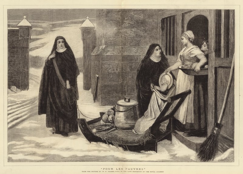 För de fattiga av William Frederick Yeames