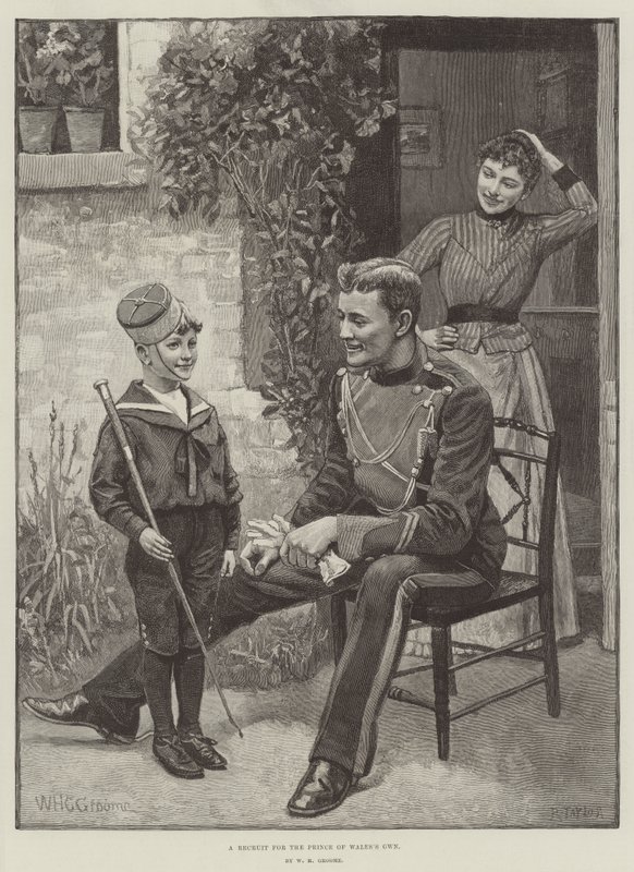 En värvning för prinsen av Wales egen av William Henry Charles Groome