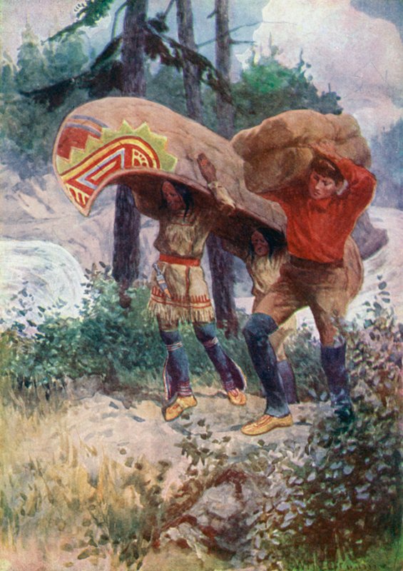 Den första Portage av William Henry Charles Groome