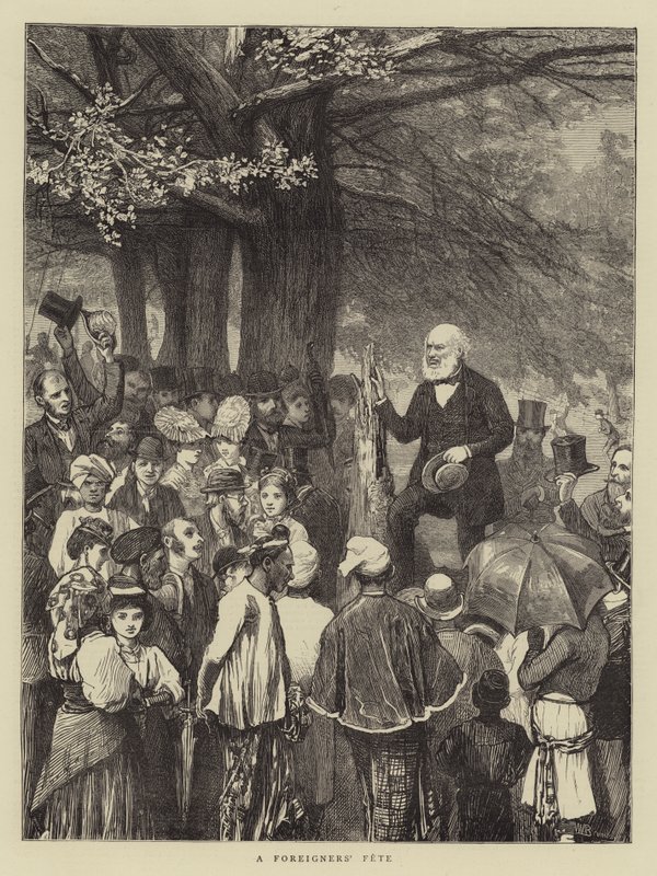 En utlänningsfest av William III Bromley