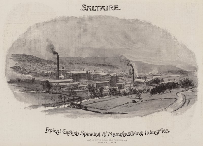 Annons, Saltaire av William Lionel Wyllie