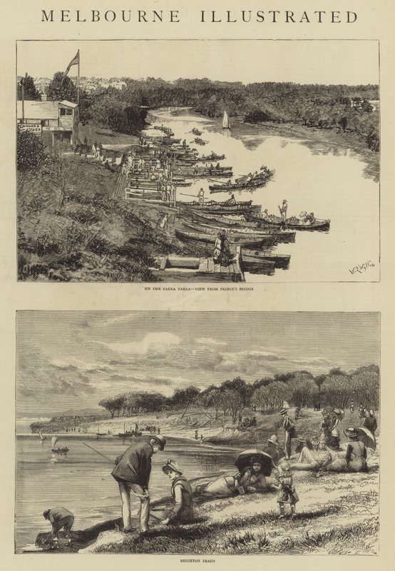 Melbourne Illustrated av William Lionel Wyllie