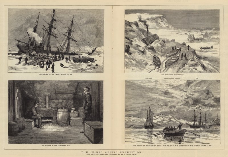 Eira arktiska expeditionen av William Lionel Wyllie