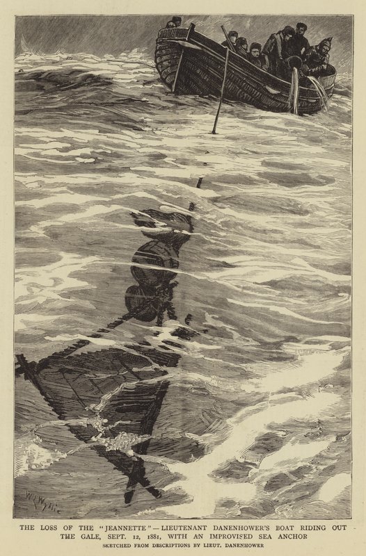 The Loss of the Jeannette, löjtnant Danenhower