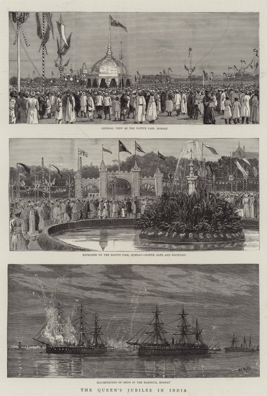 Drottningens jubileum i Indien av William Lionel Wyllie