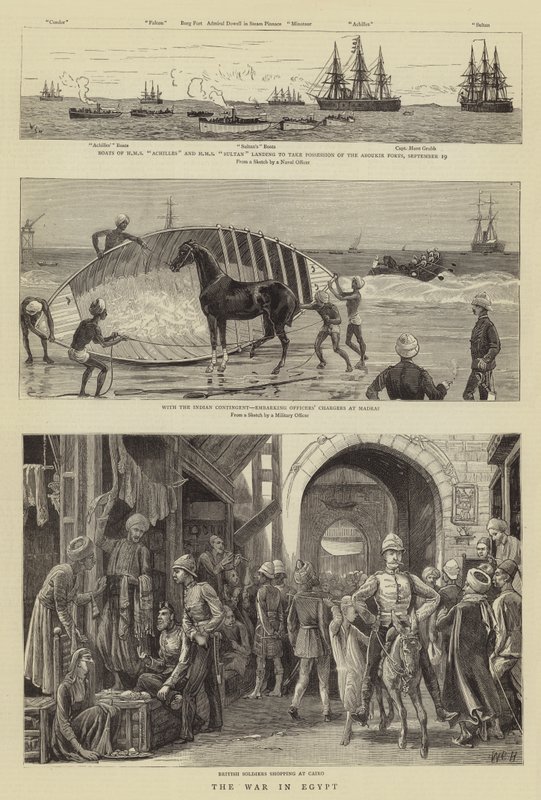 Kriget i Egypten av William Lionel Wyllie