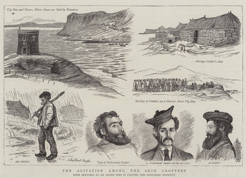 Uppståndelsen bland Skye Crofters av William Lockhart Bogle