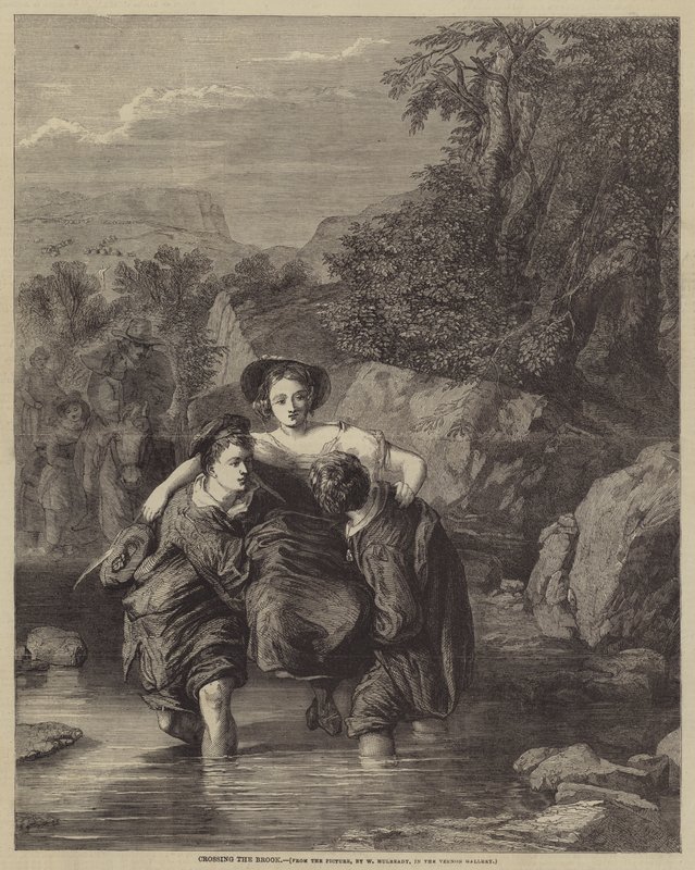 Korsar bäcken av William Mulready