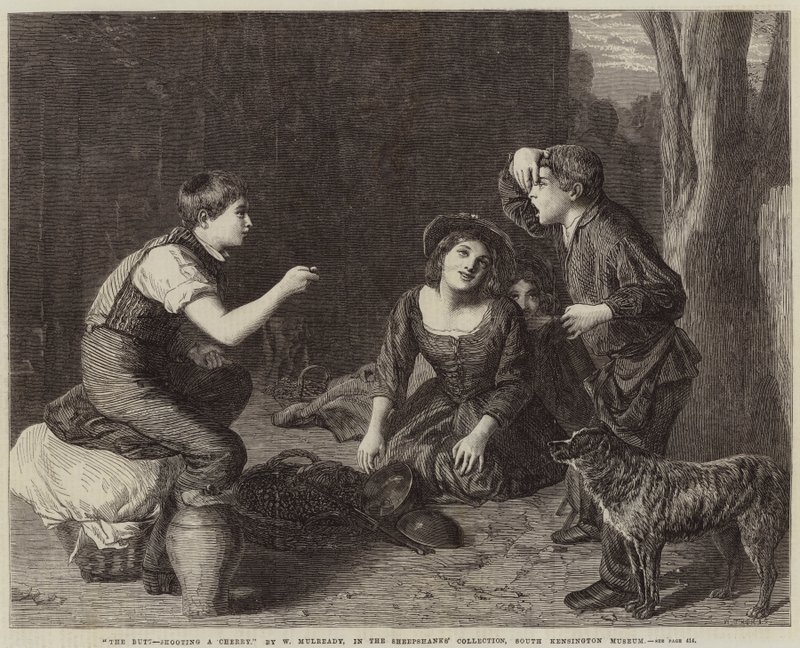 Rumpan, skjuter en körsbär av William Mulready