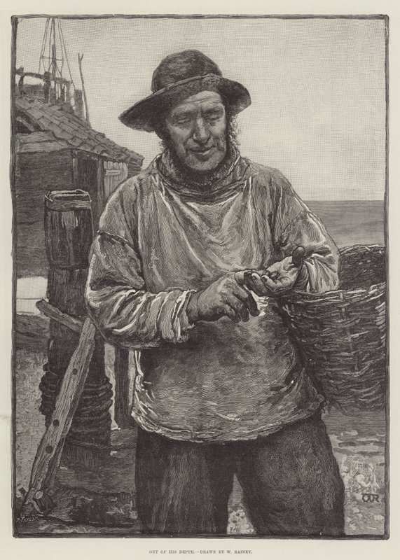Utanför sitt djup av William Rainey