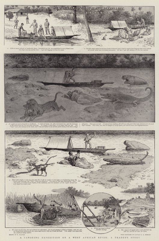 En kanotexpedition på en västafrikansk flod, en handlares berättelse av William Ralston