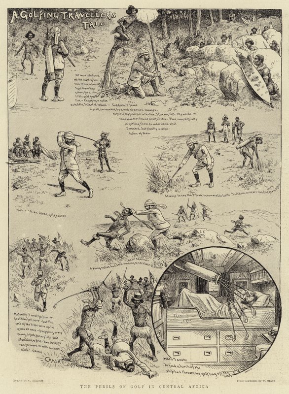 En berättelse om golfresenärer av William Ralston